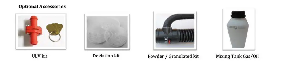 Agrofog Mist Blower Optional Accessories